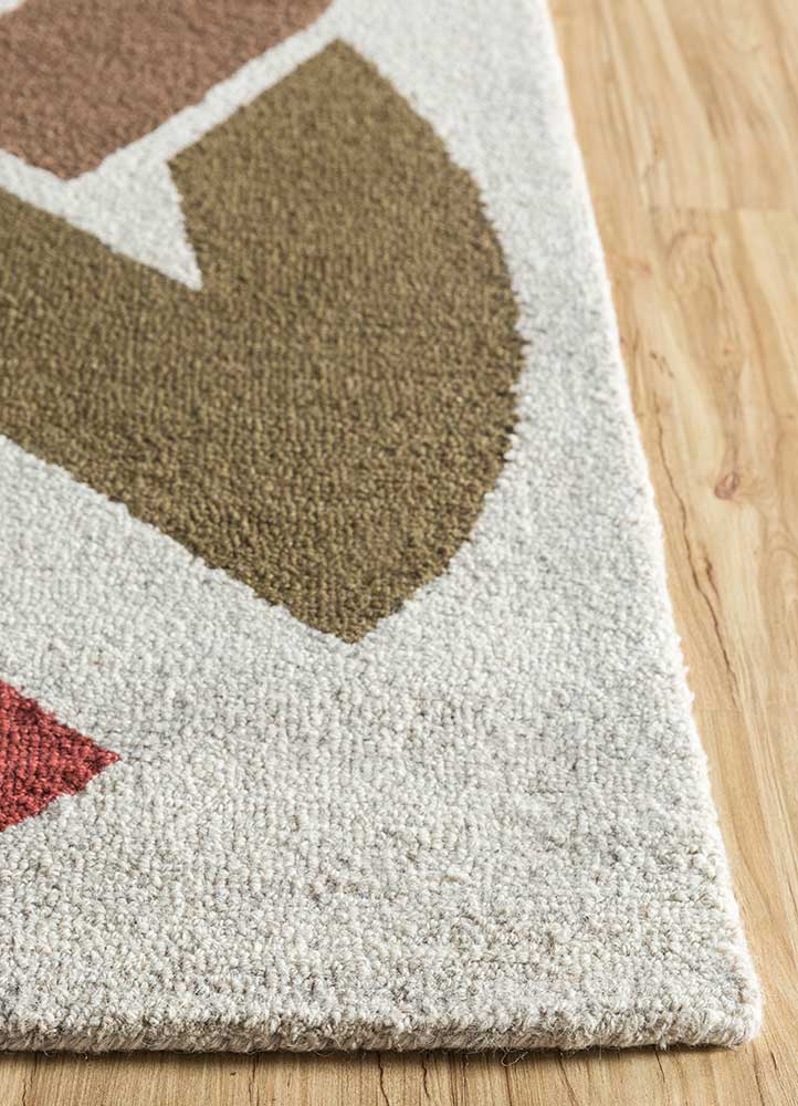Jaipur Rugs Hand Tufted Wool Ivory Tra 1501 Area Rug Rug1104823