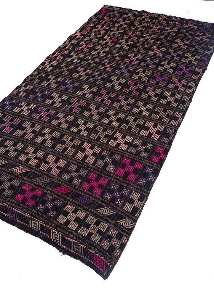 Jaipur Rugs Hand Knotted Wool Pink And Purple Sdkl 19 Area Rug Rug1114393