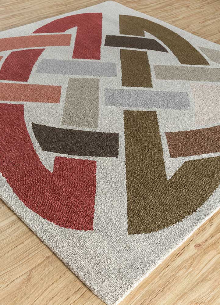 Jaipur Rugs Hand Tufted Wool Ivory Tra 1501 Area Rug Rug1104823