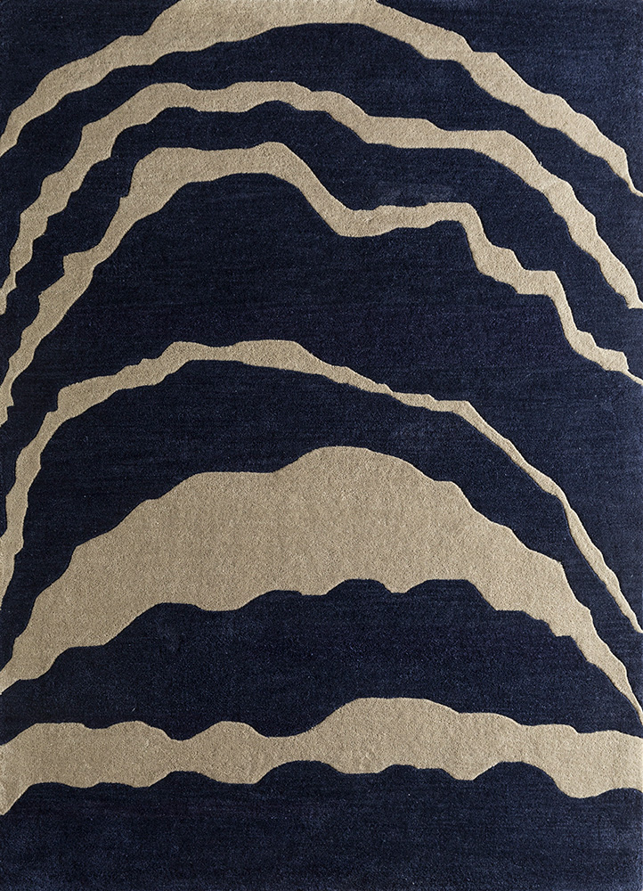 Jaipur Rugs Hand Tufted Wool Blue Tra 524 Area Rug Rug1095537